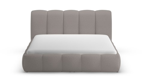 Bed Dune - Warm wool, grey