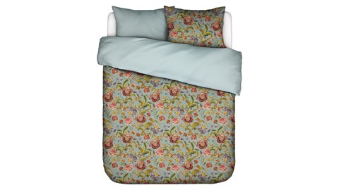 Dekbedovertrek Roselina, surf green