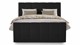 Boxspring Unik Varje vlak met Vildar Royal matras, black