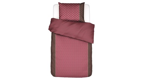 Dekbedovertrek Tesse, cherry red