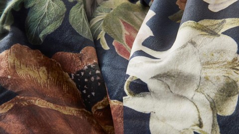 Plaid Claire, blauw
