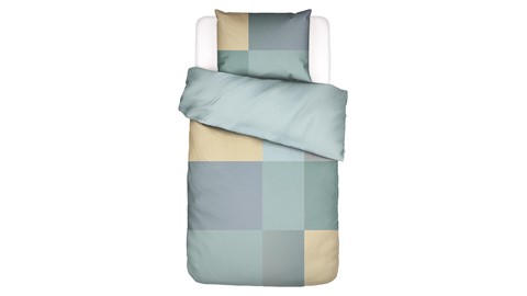 Dekbedovertrek Femi, pastelblauw
