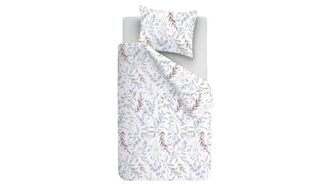 Dekbedovertrek Whirl, wit