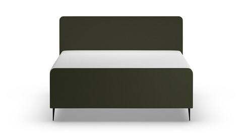 Elektrische boxspring Glade - Soft suede, forest