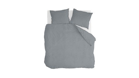 Dekbedovertrek Vintage Cotton, grijs