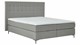 Boxspring Jade vlak met gestoffeerd matras, grey