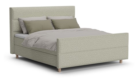 Boxspring Mica - Bold touch, green