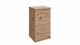 Commode Bienne met 4 laden, bianco eiche
