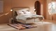 Boxspring Quartz - Velvet motif, beige