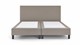Box Owen Plus vlak zonder matras, silver