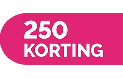 Korting 250 euro