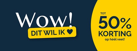 Een geel bord met witte tekst