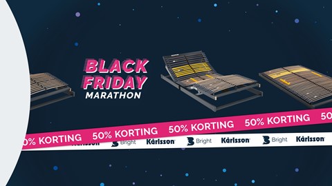 Een Black Friday Marathon advertentie