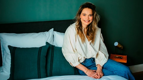 Het is druk in bed