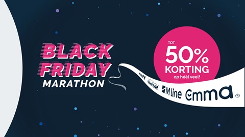 Een Black Friday Marathon banner