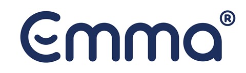 blauwe letters op een witte achtergrond