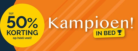 Een geel-wit logo