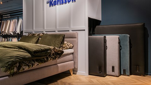Boxspring met verschillende hoofdborden