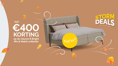 Boxspring 140x200 met opbergruimte