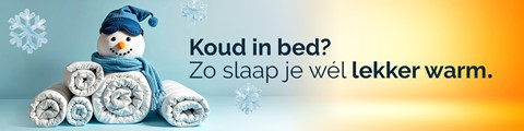 een witte deken en sneeuwvlokken