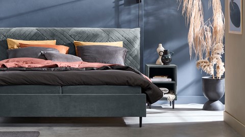 Blauwgrijs: dé kleur voor in je slaapkamer