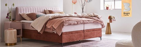 B Bright opbergboxspring Ruby rood/roze