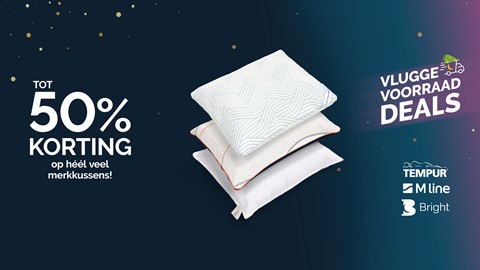 Een groep hoofdkussens op een blauwe achtergrond