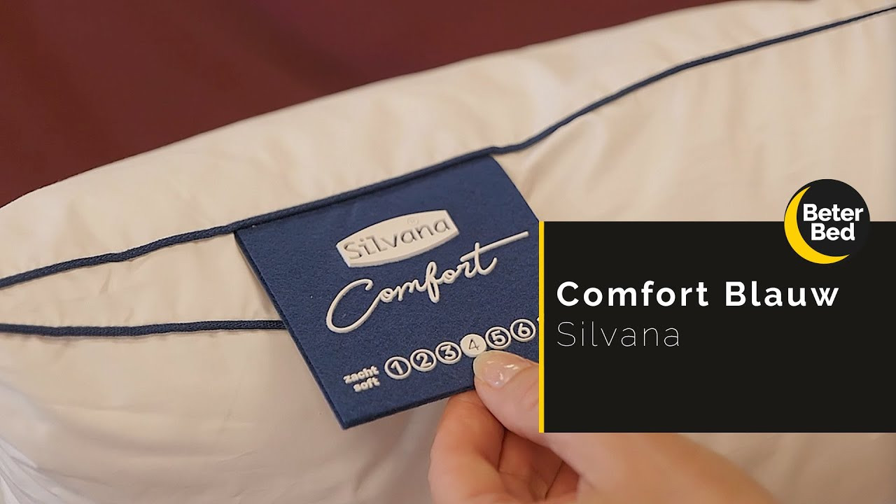 Comfort Blauw | Silvana | Hoofdkussen kiezen | Beter Bed