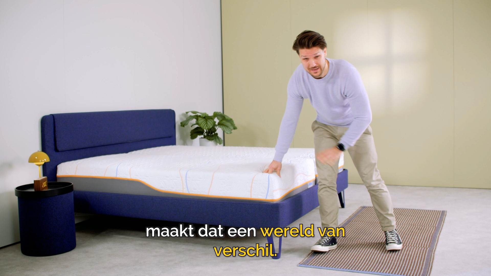 Traagschuim matras Slow Motion 5 en 6