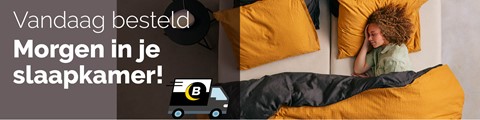 Vandaag besteld, morgen in je slaapkamer