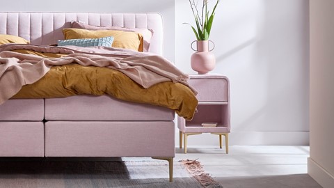 B Bright nachtkastje boxspring Ruby