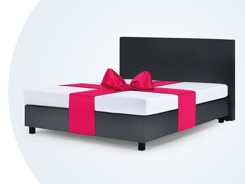 Nu gratis boxspring!