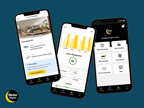 een groep mobiele telefoons