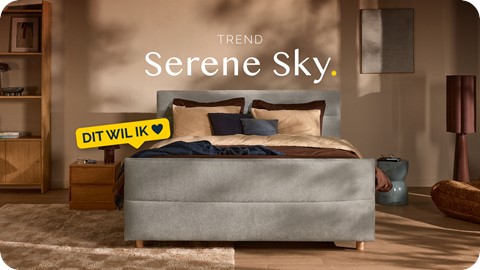 grijze boxspring 