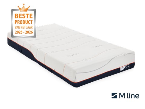 een matras met een witte hoes