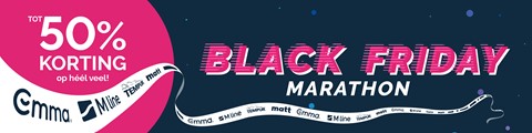 Black Friday Marathon bij Beter Bed tot 50% korting